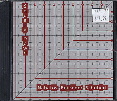 Nabatov / Reijseger / Schubert CD