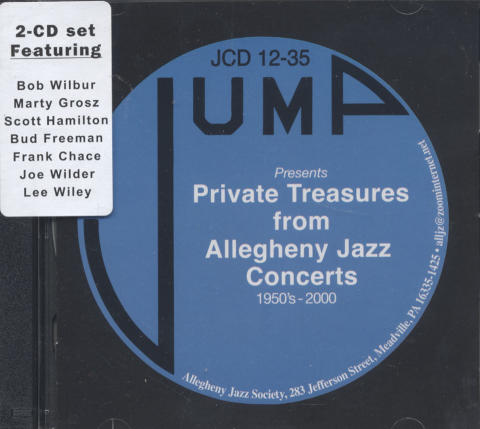 Bob Wilbur / Marty Grosz / Scott Hamilton /Bud Freeman / Frank Chace / Joe Wilder / Lee Wiley CD