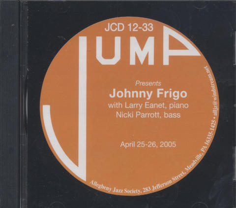Johnny Frigo CD