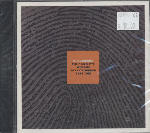 Billy Pierce CD