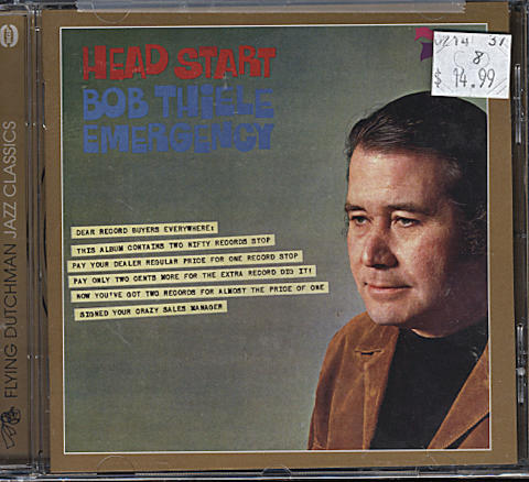 Bob Thiele Emergency CD