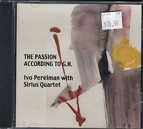 Ivo Perelman with Sirius Quartet CD