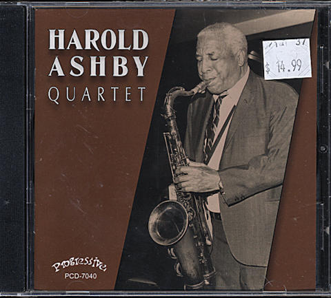 Harold Ashby Quartet CD