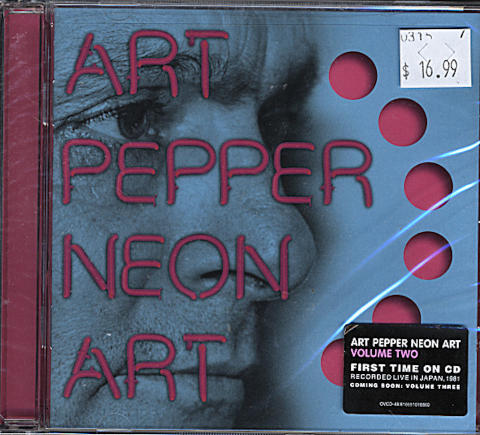 Art Pepper CD