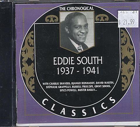 Eddie South CD
