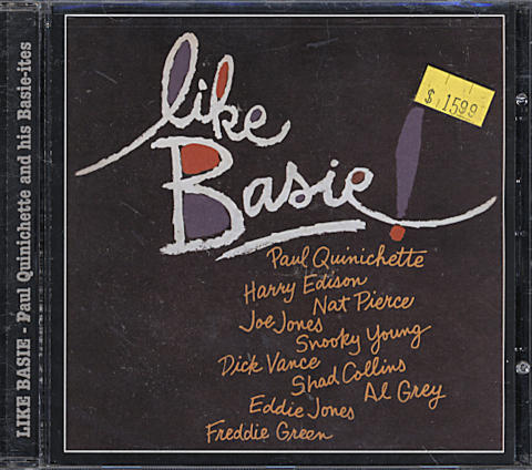 Paul Quinichette and his Besties CD