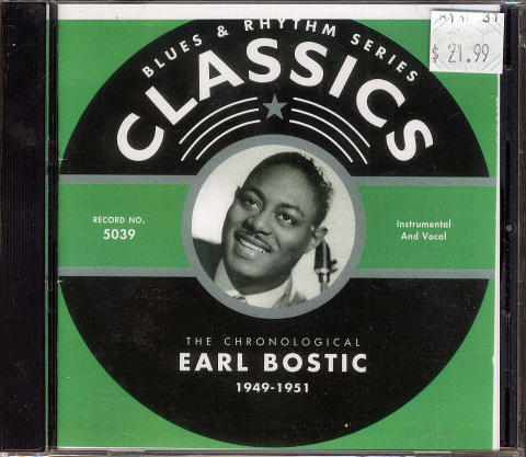 Earl Bostic CD