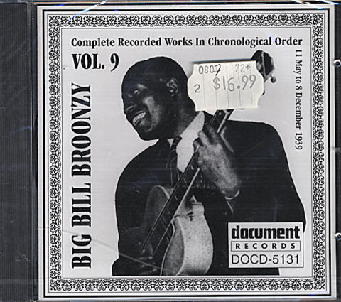 Big Bill Broonzy CD