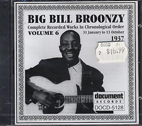 Big Bill Broonzy CD
