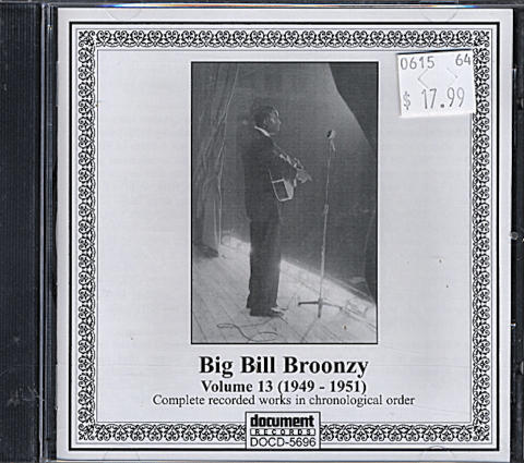 Big Bill Broonzy CD