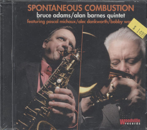 Bruce Adams / Alan Barnes CD