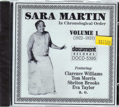 Sara Martin CD