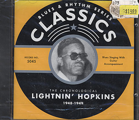 Lightnin' Hopkins CD