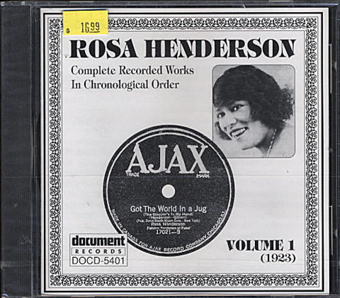 Rosa Henderson CD