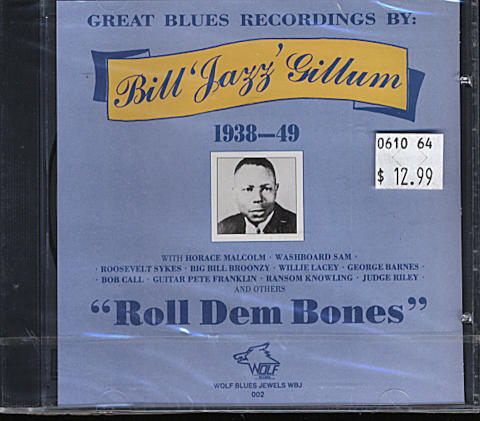 Jazz Gillum CD