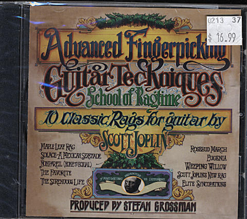 Guitar Techniques: 10 Classic Rags For Guitar CD
