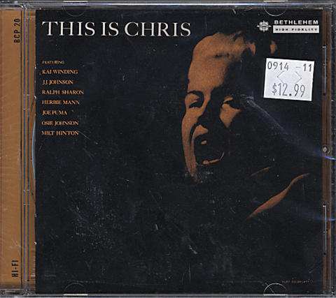 Chris Connor CD