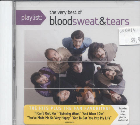 Blood, Sweat & Tears CD