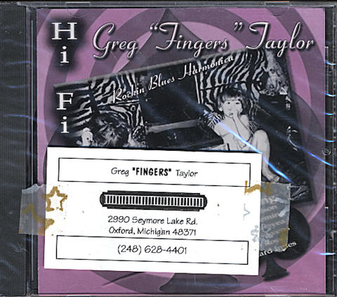 Greg "Fingers" Taylor CD
