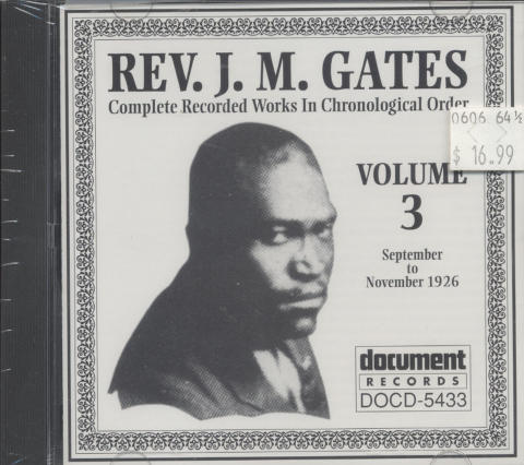 Rev. J. M. Gates CD