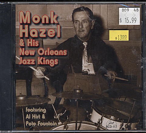 Monk Hazel & His New Orleans Jazz Kings CD