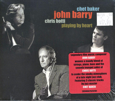 Chet Baker / John Barry / Chris Botti CD