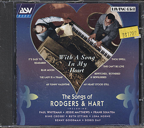 With A Song In My Heart: The Songs Of Rodgers & Hart CD