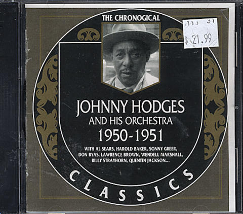 Johnny Hodges And His Orchestra CD