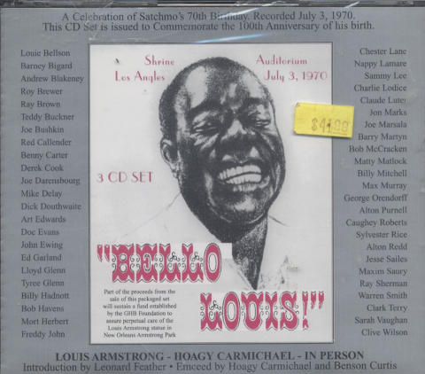 Louis Armstrong CD