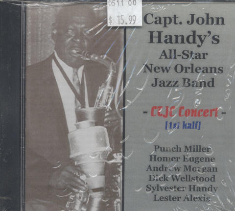 Capt. John Handy's New Orleans All - Star Band CD
