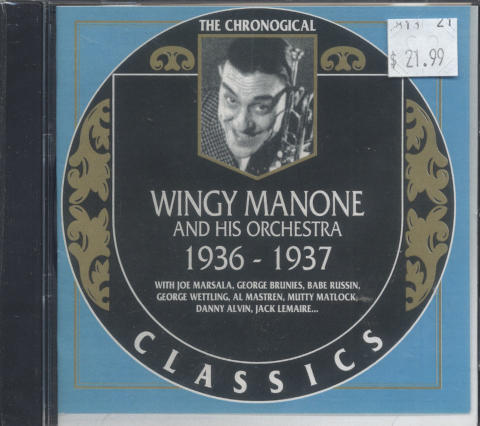 Wingy Manone And His Orchestra CD