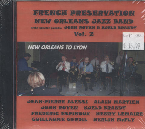 The French Preservation New Orleans Jazz Band CD