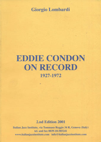 Eddie Condon On Record: 1927 - 1972