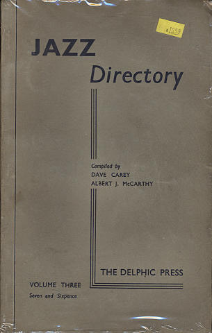 Jazz Directory: Volume 3 - Seven And Sixpence