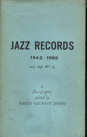 Jazz Records (1942 - 1969) Vol. 4d: Kl - L