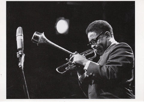 Dizzy Gillespie Postcard