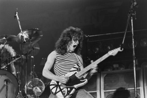 Eddie Van Halen Fine Art Print