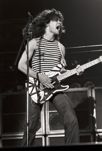 Eddie Van Halen Fine Art Print