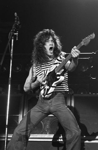 Eddie Van Halen Fine Art Print