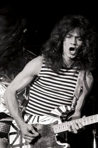 Eddie Van Halen Fine Art Print