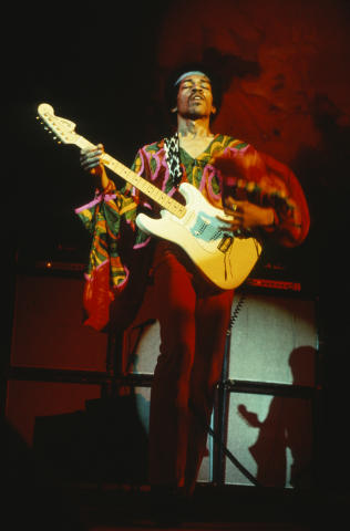 Jimi Hendrix Fine Art Print