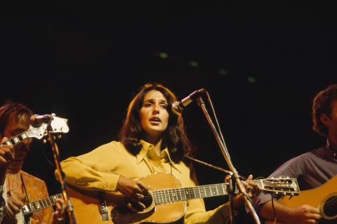 Joan Baez Fine Art Print