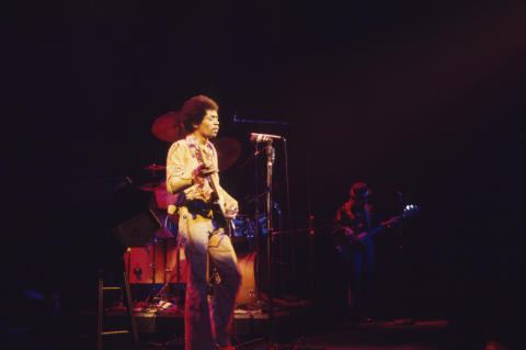 Jimi Hendrix Fine Art Print