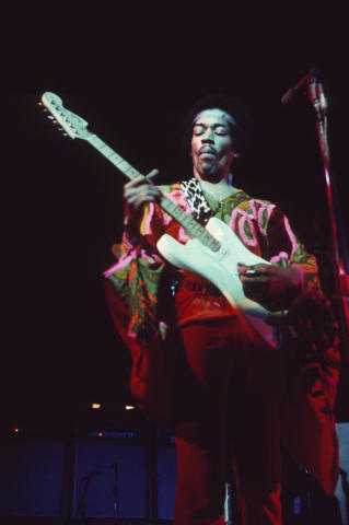 Jimi Hendrix Fine Art Print