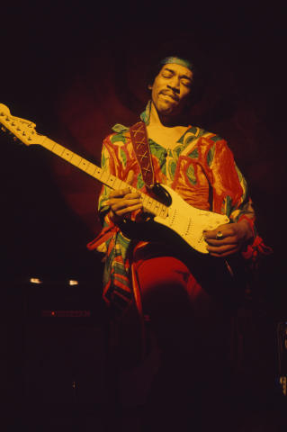 Jimi Hendrix Fine Art Print
