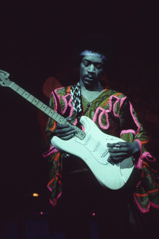 Jimi Hendrix Fine Art Print