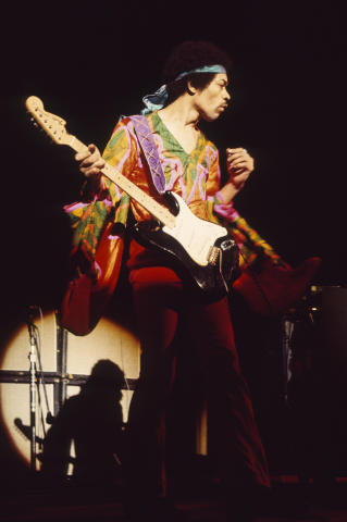 Jimi Hendrix Fine Art Print