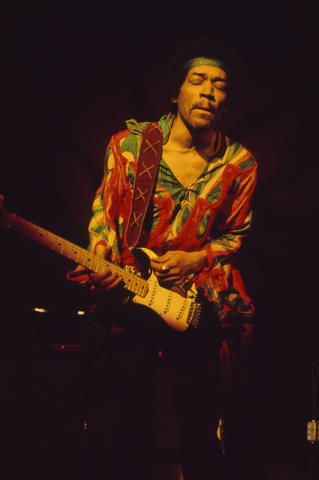 Jimi Hendrix Fine Art Print