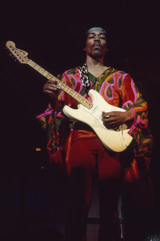 Jimi Hendrix Fine Art Print