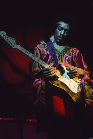 Jimi Hendrix Fine Art Print